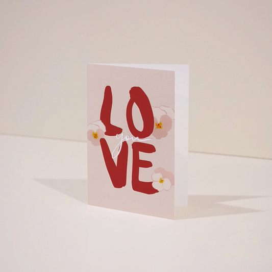 Love You ~ Card