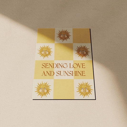 Sending Love & Sunshine Card